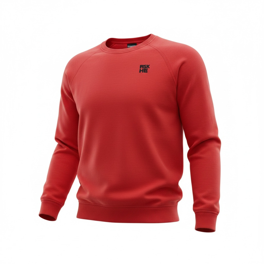 Alaskan Hardgear by Duluth Trading Co. Red Crewneck Sweatshirt